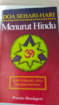Image of Doa Sehari-hari Menurut Hindu