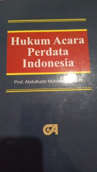 Image of Hukum Acara Perdata Indonesia