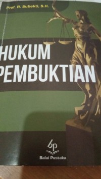 Image of Hukum Pembuktian