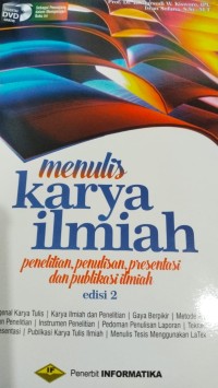 Image of Menulis Karya Ilmiah