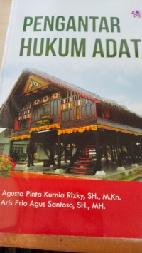 Image of Pengantar Hukum Adat