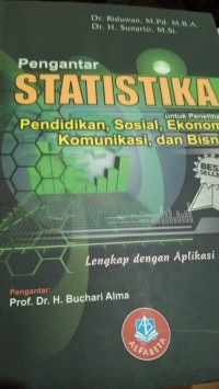Image of Pengatar Statistikka
