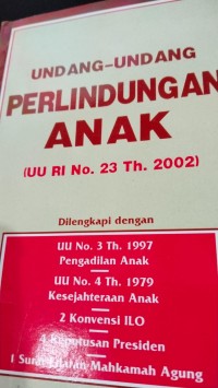 Image of Undang-Undang Perlindungan Anak