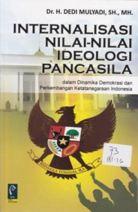 Image of INTERNALISASI NILAI-NILAI IDEOLOGI PANCASILA