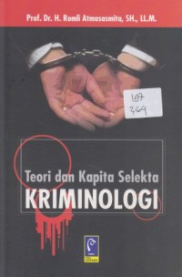 Image of TEORI DAN KAPITA SELEKTA KRIMINOLOGI