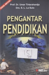 Image of PENGANTAR PENDIDIKAN