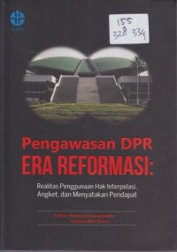 Image of Pengawasan DPR Era Reformasi 
