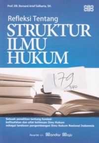 Image of Refleksi Tentang Struktur Ilmu Hukum