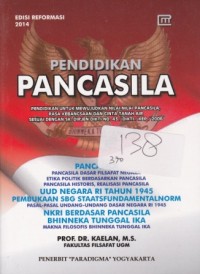Image of PENDIDIKAN PANCASILA